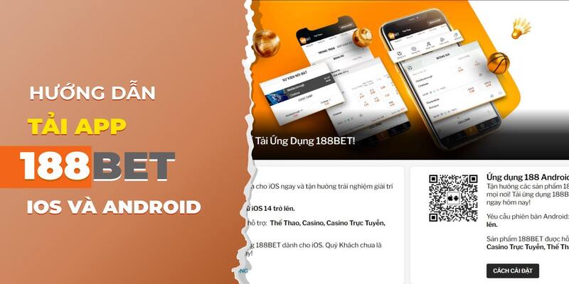 Trang chủ 11 Chỉ với vài bước, tải ngay ứng dụng 188BET siêu mượt